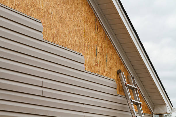 Professional Wood Siding technician working in Natick, MA